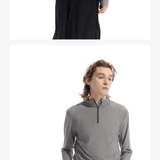 UPF30+ Half-Zip Quick-Dry Stretch Sun Jacket