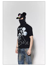 Rhinestone Mickey Print Tees
