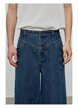 13 Oz Washed Straight Leg Jeans