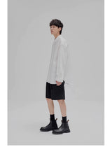 Basic Embroidered Pima Cotton Blend Shirt