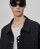 Square Collar Boxy Jacket