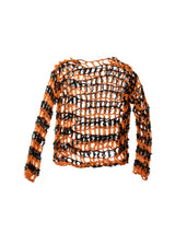 Vintage Punk Loose Fishnet Knit Sweater