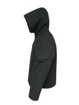 Black Hooded Zip Bee Keeper Jacket