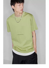 Double-sided Color-block Printed Pima Cotton Tee