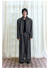 Boxy Fit Court Jacket YKK Zipper