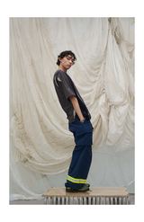 Reflective Multi-Pocket Nylon Cargo Pants