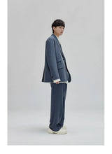 Vintage Pleated Wide Waist Casual Pants
