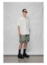 Double Pocket Split Hem Loose Tee