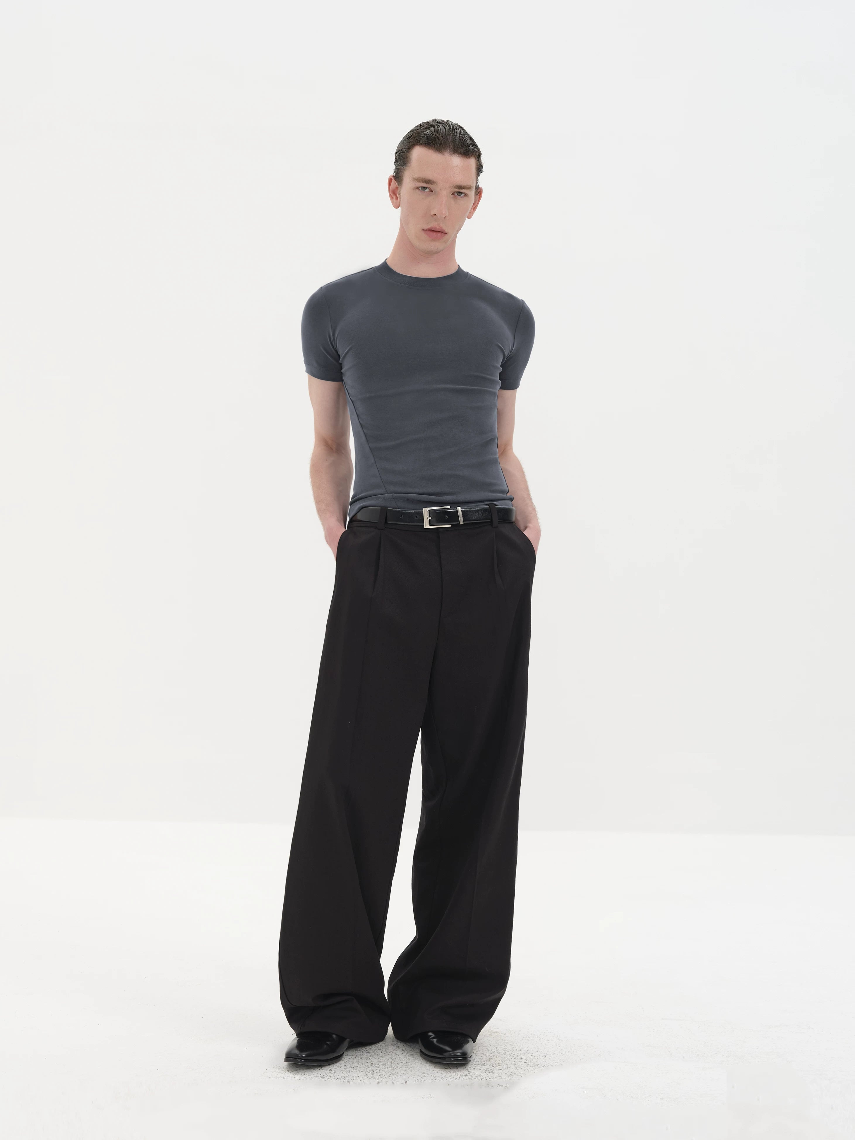 Summer Loose Pleated Tencel Cotton Pants