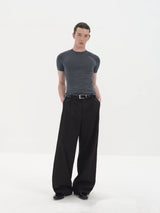Summer Loose Pleated Tencel Cotton Pants