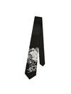 8cm Wide Preserved Flower Print Tie