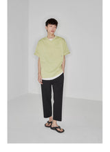 Drapey Stretchy Elastic Waist Cropped Pants