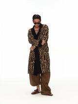 Leopard Print Home Robe
