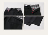Pleated Houndstooth Dress Pants