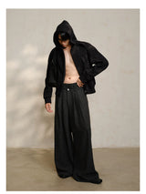 85% Wool Pleated Pants