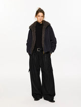 Men's Suede Lapel Winter Teddy Coat