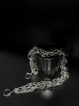 Men's Silver Triple Spiral Pants Chain
