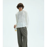 Vintage Printed Loose Sheer Cotton Tee