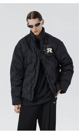 Windproof Warm Quilted 90% Down Men's Jacket