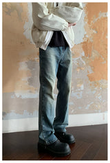 Washed Slim Flared Cleanfit Jeans