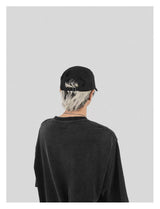 Distressed Embroidered Curved Brim Baseball Caps