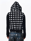 Men's Star Printed Hooded Jacket