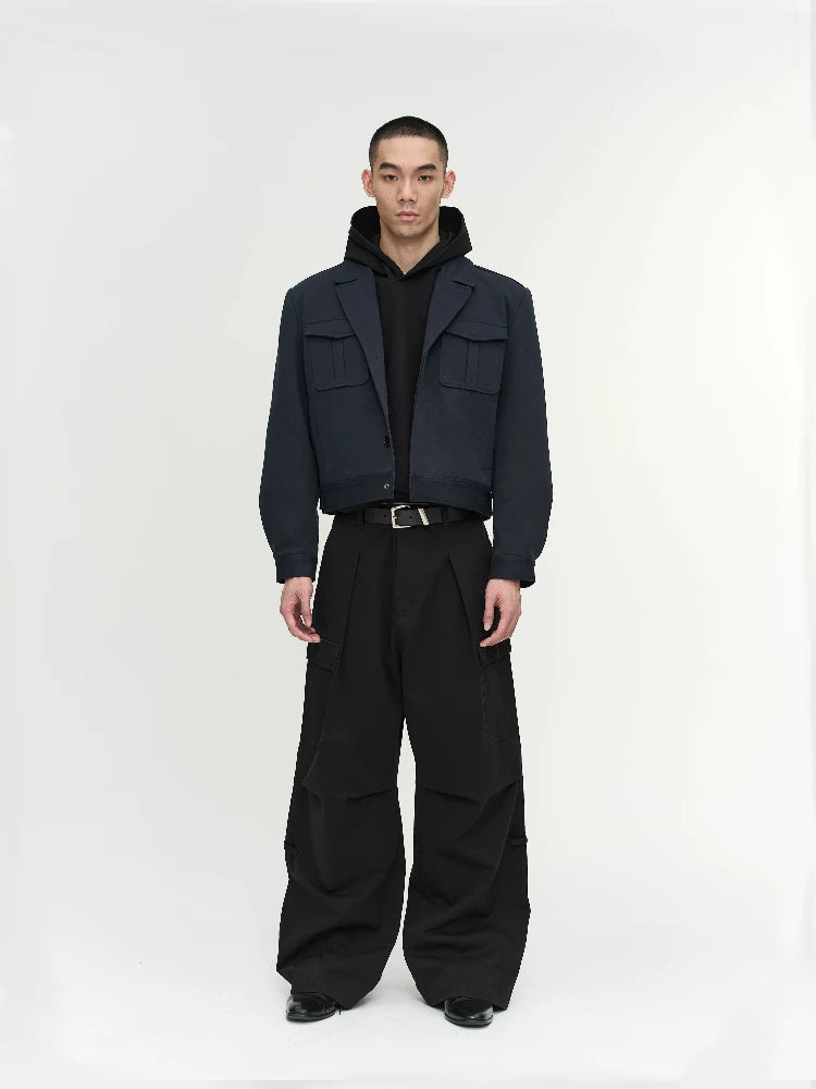 M51 Loose Fit Washed Cargo Pants