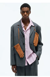 Casual Square Neck Cotton Blend Shirt