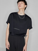 Double-sided Color-block Printed Pima Cotton Tee