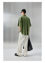 Retro Short Sleeve Pima Blend Shirt