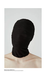 Unisex Black White Balaclava Mask