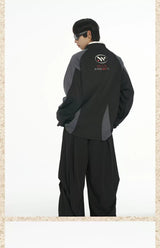 Men's 2-Tone Long Sleeve Cotton Jersey