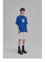 Floral Silhouette Print Short Sleeve Tee