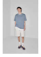 Double-sided Color-block Printed Pima Cotton Tee