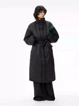 Waist-Cinched 3M Padded Parka