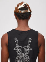 Cow Print Leather Fur Sun Cap