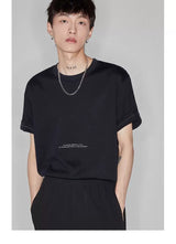 Double-sided Color-block Printed Pima Cotton Tee