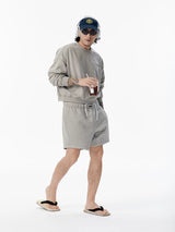 Men's Drawstring Cotton Sports Shorts