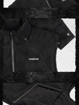 Detachable Devil Horned Down Vest