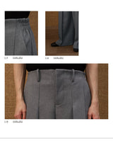 No Waistband Wide Leg TR Trousers