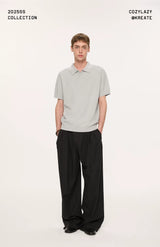 High Waist Wide Leg Belted Pants