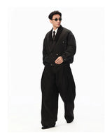 Vintage Notched Lapel Light Cotton Coat