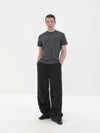 Sand Washed Pleated Tencel Pants