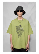 Oversized Graphic Print Tee