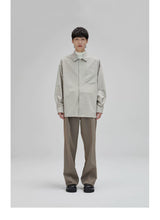 Vintage Pleated Wide Waist Casual Pants