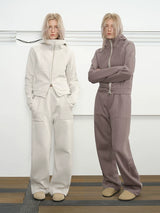 Men's Reversible Zip Hoodie Sweatpants Set