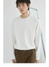 Long-Sleeved Mercerized Combed Tee