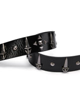 Medieval Genuine Leather Chain Rivet Belt
