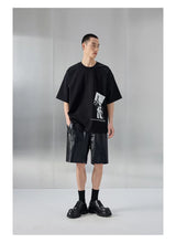 Oversized Heavyweight Double Yarn Printed Tee