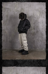 N-2B Nylon Raccoon Fur Flight Jacket
